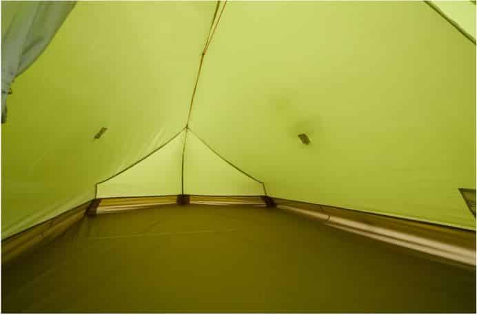 Vaude Taurus 3 GROEN (NIEUW) + floorprotector (GEBRUIKT) - Afbeelding 3