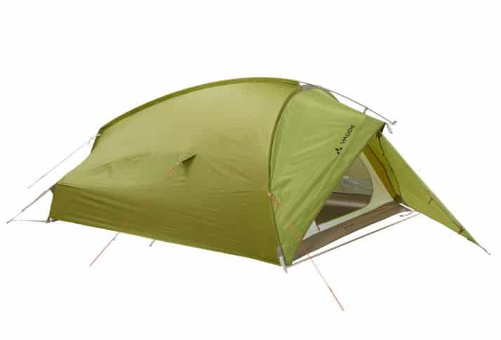 Vaude Taurus 3 GROEN (NIEUW) + floorprotector (GEBRUIKT)